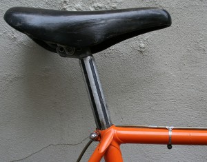 1972 Eddy Merckx saddle and post