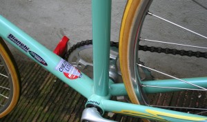 Bianchi Pista bottom bracket