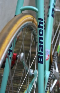 Bianchi Pista seatstays