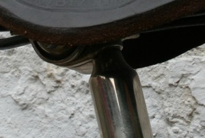 1930 CCM Flyer - seat post