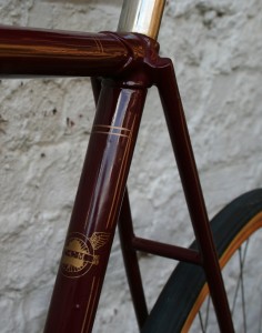 1930 CCM Flyer - seat tube