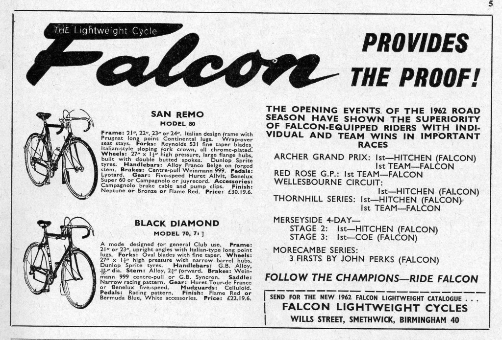 Falcon Advertisement 1962