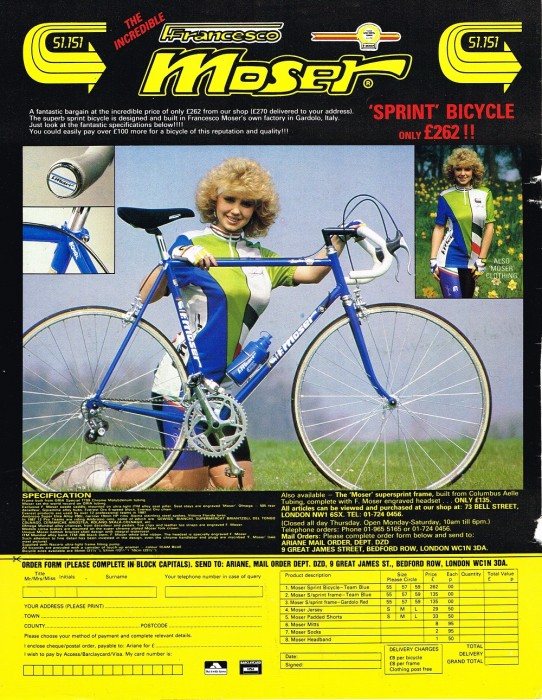 1987 Moser Advertisement